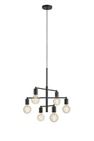 Vícečetná - MAR 108717 Cielo závěsné svítidlo černé 6 lamp - Markslöjd
