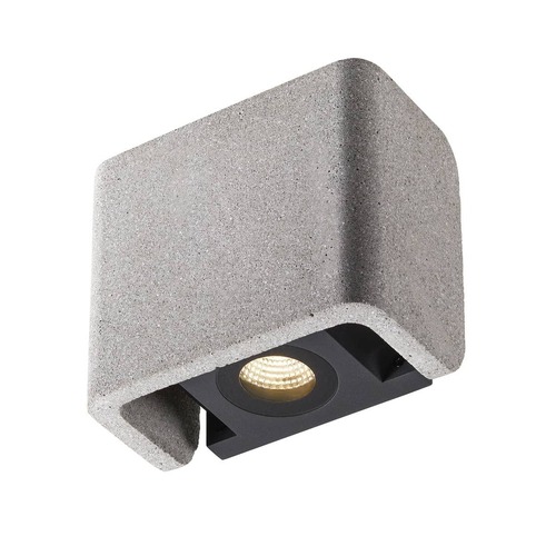 LA 1003470X VÝPRODEJ VZORKU - MANA OUT nástěnné svítidlo šedá/antracit 11W 650lm 3000K 60° stmívatelné - BIG WHITE (SLV) - foto 1