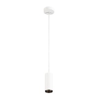 Subtilní - LA 1004150 NUMINOS® PD PHASE S vnitřní LED závěsné svítidlo bílá/černá 2700 K 24° - BIG WHITE (SLV)