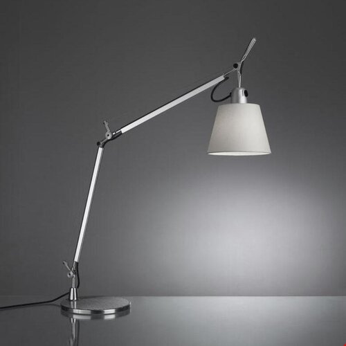 Stolní lampy pracovní - AR 0947020A Tolomeo basculante tavolo - tělo lampy se saténovým difuzorem 180 - ARTEMIDE - foto 1