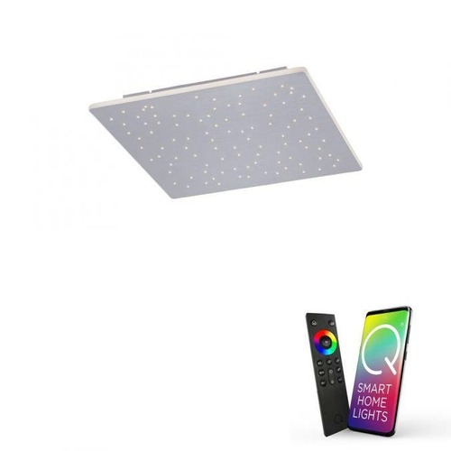 Hranatá - PN 8039-95 Q-NIGHTSKY, LED stropní svítidlo, Smart Home ZigBee 2700-5000K - PAUL NEUHAUS - foto 1