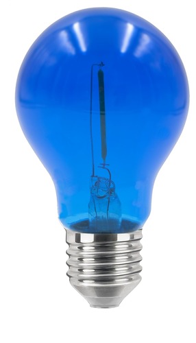 E27 - CEN FSTARBLU-062722 LED FIESTA žárovka DECO MODRÁ 0,6W E27 2200K 50Lm 36VDC IP41 - CENTURY - foto 1