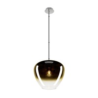 Koule - LA 1007877 PANTILO CONVEX 40 závěsné svítidlo, 150cm, E27, max. 40W, zlaté - BIG WHITE (SLV)