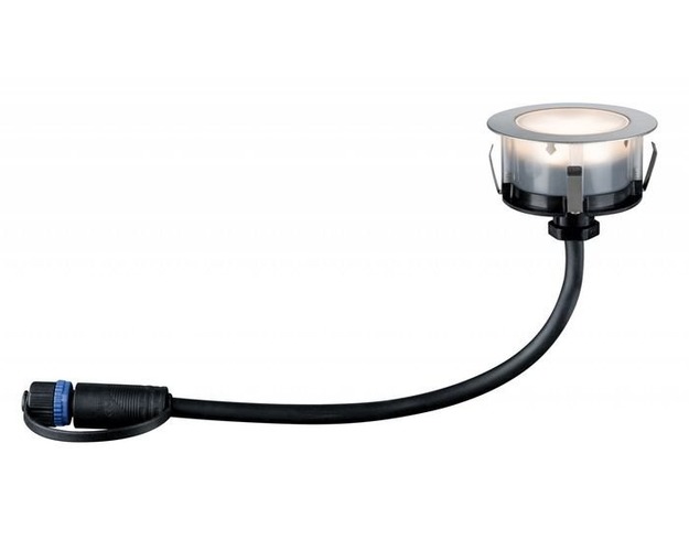 Zapuštěná - P 93953 Plug&Shine zemní zápustné svítidlo Floor Eco IP65 3000K 1W 24V - PAULMANN - foto 1