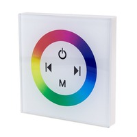 Stmívače a regulátory proužků - LED RGB Sensor Stmívač Nástěnná montáž Bílá
