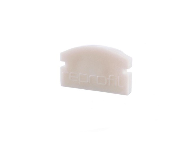 Krytky pro Al profily - IMPR 978500 Koncovka F-AU-01-08 bílá 14 mm 2 ks - LIGHT IMPRESSIONS - foto 1