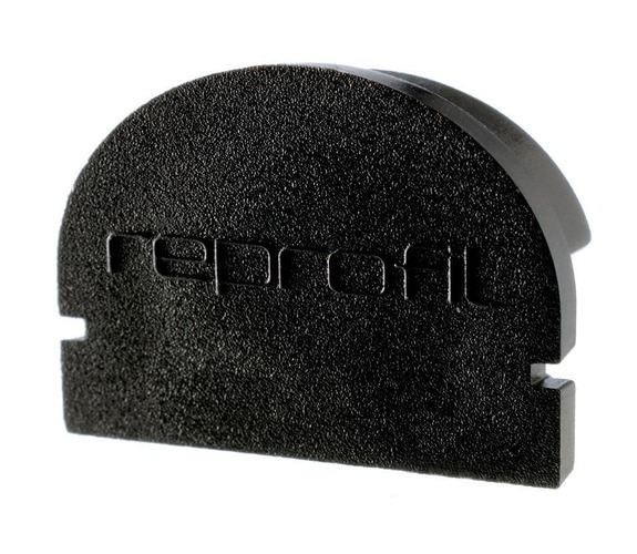 Krytky pro Al profily - IMPR 979592 Koncovka R-AU-01-15 černá 21 mm 2 ks - LIGHT IMPRESSIONS - foto 1