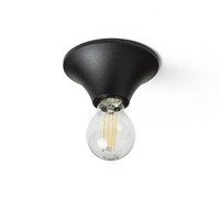 Koupelnová - RED R14463 BOY stropní černá plast 230V E27 11W IP44 - RED - DESIGN RENDL