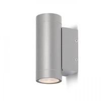 Nástěnná - RED R10553 MIZZI II stříbrnošedá 230V GU10 2x35W IP54 - RED - DESIGN RENDL