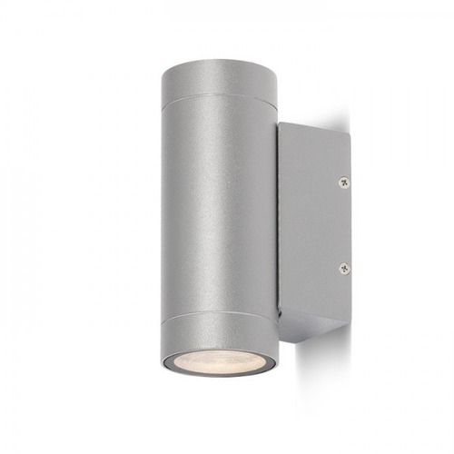 Nástěnná - RED R10553 MIZZI II stříbrnošedá 230V GU10 2x35W IP54 - RED - DESIGN RENDL - foto 1