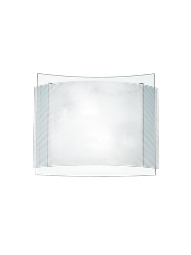 Hranatá - FAN I-RIGHE/PL40 Stropní svítidlo Righe bílé, 3xE27, 38 x 7,5 x 35 cm - FANEUROPE - foto 1