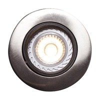 Kruhová - NOR 71810132 Vestavné svítidlo Mixit Pro 8W GU10 kartáč. ocel - NORDLUX