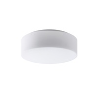 Kruhová - OS ERI67007 ERIS 2 stropní/nástěnné skleněné svítidlo bílá IP43 3000 K 18W LED HF - OSMONT
