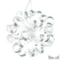 Dekorativní - ILUX 101613 Závěsné svítidlo Ideal Lux Vortex SP6 argento 101613 stříbrné - IDEALLUX