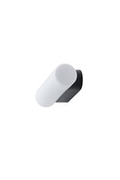Kruhová - OS FLO67783 FLORA 4 stropní/nástěnné skleněné svítidlo černá / bílá IP43 4000 K 7W LED - OSMONT