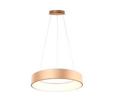 Kruhová - FAN LED-NOAH-S60-ORO Závěsné svítidlo LED NOAH zlatá 60 W 8000 lm CCT 60 x 150 cm - FANEUROPE