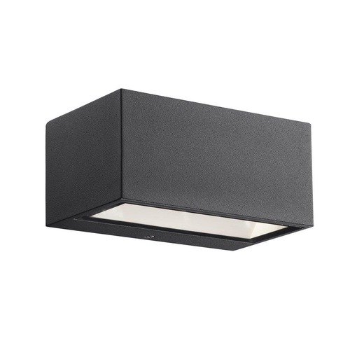 Nástěnná - NOR 872723 Venkovní nástěnné svítidlo Nene 1x6W LED černá čirá - NORDLUX - foto 1