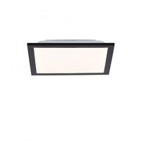 Hranatá - LD 14740-18 FLAT LED stropní svítidlo, černá, hranaté, ploché, do interiéru 3000K - LEUCHTEN DIREKT / JUST LIGHT