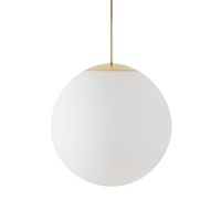 Koule - OS ADR62071 ADRIA P4 HP závěsné skleněné svítidlo mosaz / bílá IP40 3000 K 59W LED - OSMONT