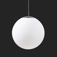Nouzové osvětlení - OS ADR72042 ADRIA P4 HP závěsné skleněné svítidlo černá / bílá IP40 3000 K 58W LED nouzové kombinované 3 h (původní kód OS 72042) - OSMONT