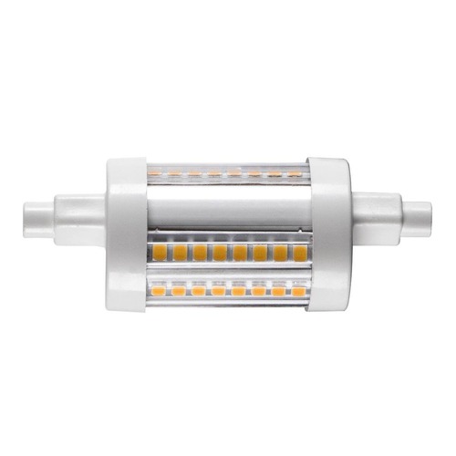 R7s - LA 1005287 QT DE12 R7S 78 mm LED světelný zdroj transparentní 9 W 3000 K CRI 90 330° - BIG WHITE (SLV) - foto 1
