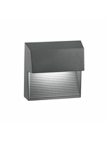 Nástěnná - NV 752250 Venkovní nástěnné svítidlo KRYPTON tmavě šedý hliník LED 6W 3000K 220-240V 32st. IP54 - NOVA LUCE