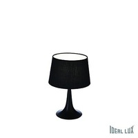 Stolní lampy dekorační - ILUX 110554 Stolní lampa Ideal Lux London TL1 nero small 110554 černá - IDEALLUX
