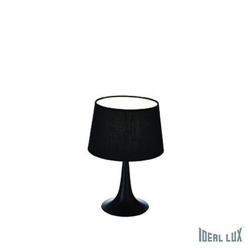 Stolní lampy dekorační - ILUX 110554 Stolní lampa Ideal Lux London TL1 nero small 110554 černá - IDEALLUX - foto 1