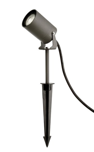 Zápichy - IMPR 732160 Deko-Light bodové svítidlo se zápichem Spiky 60mm 1x 35W GU10 šedé - foto 1