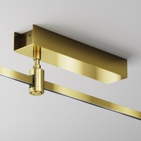 Lištové Magnetic Maytoni Flarity - M TRA156C-BB1-BS Stropní upevnění pro trafo magnetické lišty 24V 265mm mosaz hliník Flarity - MAYTONI