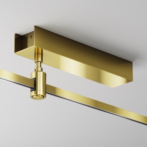 Lištové Magnetic Maytoni Flarity - M TRA156C-BB1-BS Stropní upevnění pro trafo magnetické lišty 24V 265mm mosaz hliník Flarity - MAYTONI - foto 1