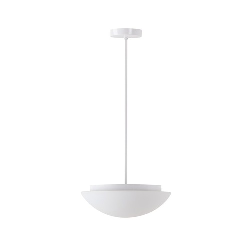 Kruhová - OS AUR60963 AURA P3 závěsné skleněné svítidlo bílá IP40 4000 K 13W LED - OSMONT - foto 1