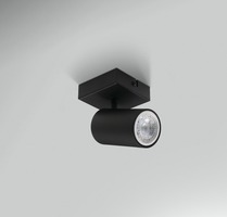 Bodová - CEN ENSN-GU10 ENFASI přisazené svítidlo GU10 ČERNÉ - CENTURY