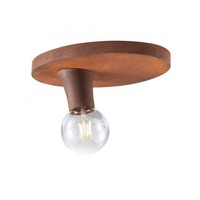 Dekorativní - LD 14777-48 TURN ME Stropní svítidlo, barva rzi, rustikální, oválné, vintage - LEUCHTEN DIREKT / JUST LIGHT