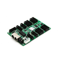 Karty, wi-fi přehrávače a ovladače - Synchronní přijímací karta s 16 x HUT75 pro LED displej