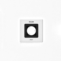 Zapuštěná - AR T42004ELPTW00 Ego Flat 90 downlight čtverec EL 3000K hliník IK10 - ARTEMIDE