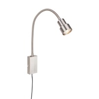 S ramenem - BRI 2085-012 Bodové svítidlo s dotykovým vypínačem 69 cm 1xGU10 5W 400lm matný nikl - BRILONER
