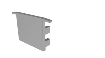 Krytky pro Al profily - IMPR 981041 Koncovka C-I-ET-05-15 sada 2ks - LIGHT IMPRESSIONS