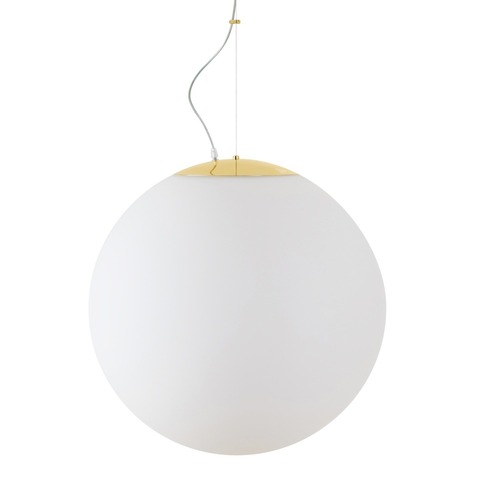 Koule - OS ADR62698 ADRIA L5 HP závěsné skleněné svítidlo mosaz / bílá IP40 4000 K 65W LED - OSMONT - foto 1