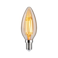 E14 - P 29191 1879 Filament 230V 3-krokové-stmívatelné LED svíčka E14 3 Step Dim 4,9W 1800K stmívatelné zlatá - PAULMANN