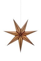 Interiérové dekorace - MAR 705792 Glitter bronzová hávěsná hvězda 75 cm - Markslöjd