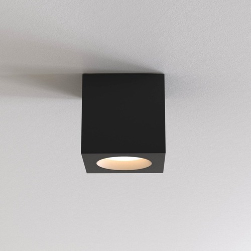 Hranatá - AST 1326044 Stropní svítidlo Kos Square černé 6W GU10 LED IP65 (náhrada za 1326007) - ASTRO Lighting - foto 1