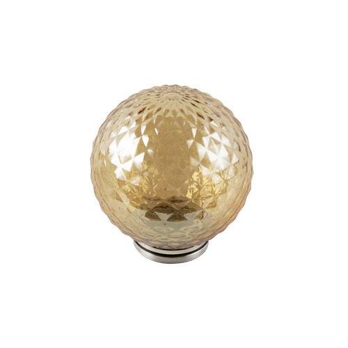 Stínidla, kryty, clony - LA 1008023 Skleněné stínidlo VARYT Diamant amber - BIG WHITE (SLV) - foto 1