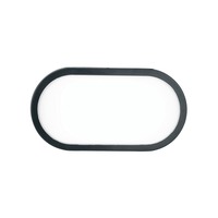 Nástěnná - FAN LED-SHELLY-L ANT Venkovní stropní svítidlo LED SHELLY antracit polykarbonát 20 W 2500 lm 3000/4000 K IP65 27,1x17,6x8 cm - FANEUROPE