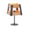 Stolní lampy dekorační - LD 15722-79 CRATE Stolní lampa v rustikálním designu ze dřeva v černé barvě, lakované železo s paticí E27 - LEUCHTEN DIREKT / JUST LIGHT