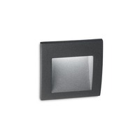 Zapuštěná - ILUX 255521 LED Venkovní zápustné svítidlo do zdi Ideal Lux WIRE AP SMALL ANTRACITE 255521 1,5W 60lm 3000K IP65 9cm antracitové - IDEALLUX