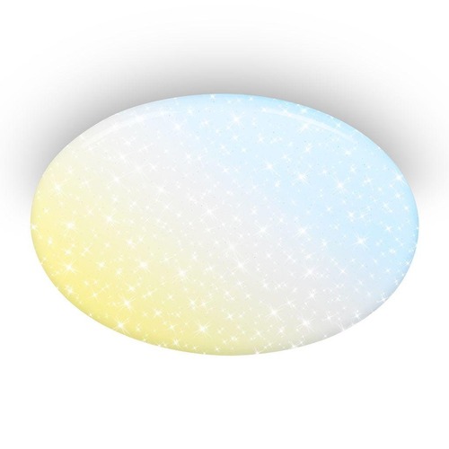 Kruhová - BRILO 3874016 BRILONER Verb stropní svítidlo pr.56 cm - 72W, 8000lm, LED, stmívatelné, dálkový ovladač, CCT, bílé 3874016 - foto 1