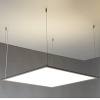 LED panely - FAN LED-PANEL-60X60-BIS LED panel bílá akrylát / hliník 2 x 40 W 4000 lm 4000 K 59,5 x 59,5 x 0,9 cm - FANEUROPE