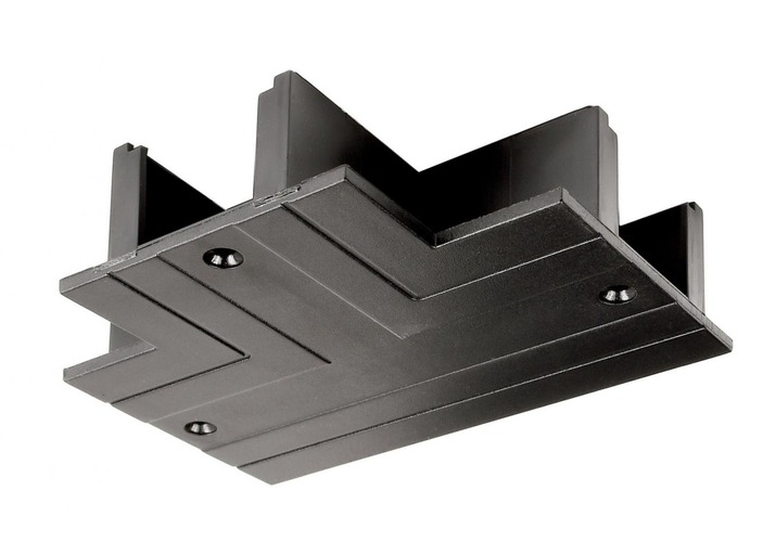 Lišty a příslušenství IVELA - IMPR 710534 Deko-Light 3-fázový kolejnicový systém - D Line DALI vestavný krycí panel T-spojka, černá - LIGHT IMPRESSIONS - foto 1