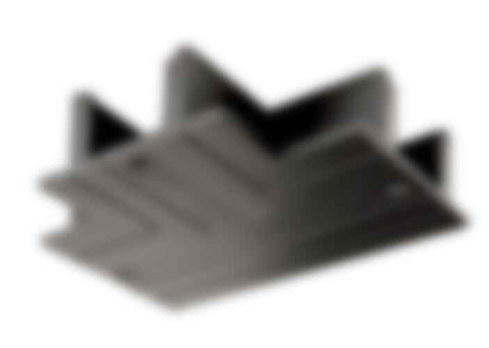 Lišty a příslušenství IVELA - IMPR 710534 Deko-Light 3-fázový kolejnicový systém - D Line DALI vestavný krycí panel T-spojka, černá - LIGHT IMPRESSIONS - foto 1